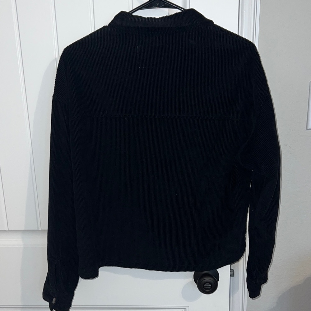 Celebrity Pink Black Corduroy Jean Jacket - Picture 4 of 6